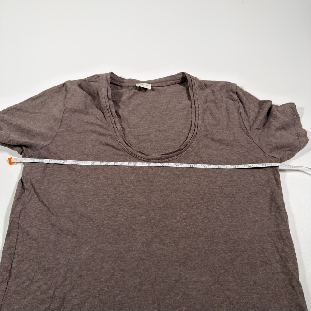 Poetry Women's Taupe Short Sleeve‎ Tee Size 4 - Picture 5 of 8